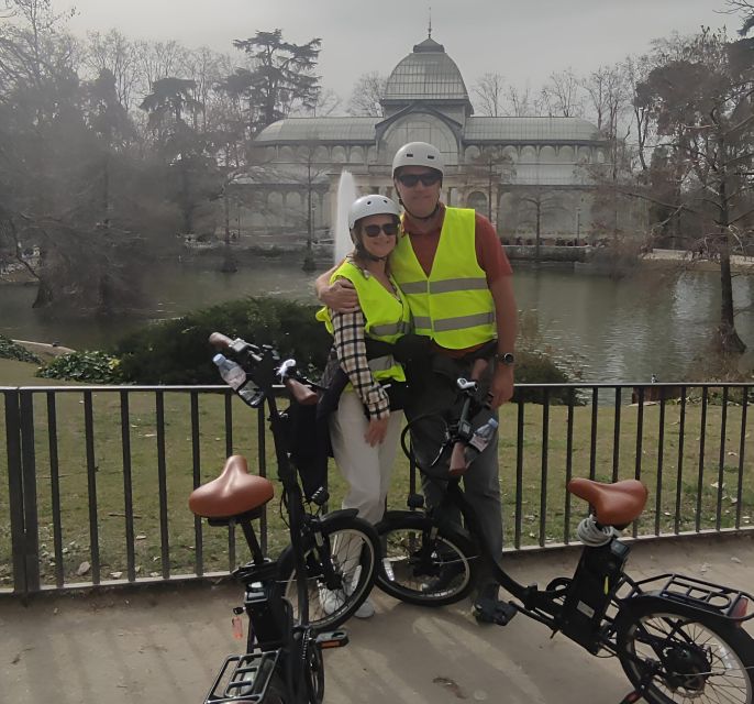 All Madrid: Private Electric Bike Tour around the city - Sabatini Gardens and Debod Park: the oldest building moment