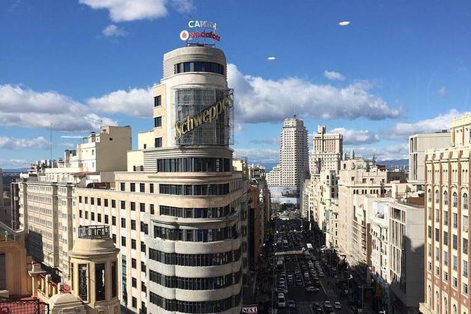 Architecture tour Gran Vía from its best rooftops 20thC - Circulo de Bellas Artes rooftop views plus Antonio Palacios inside