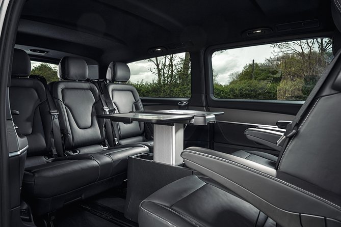 Arrival Transfer: Madrid Airport MAD to Madrid in Luxury Van - The Mercedes EQV or Class V: comfort for the part you can’t control