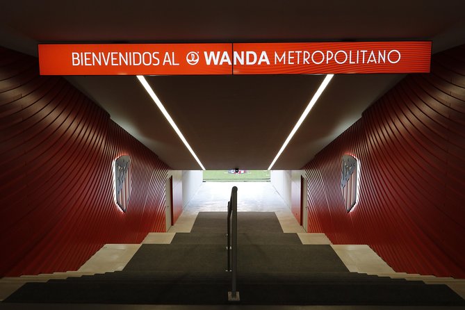 Atletico de Madrid Stadium & Interactive Museum Admission Ticket - Inside the Stadium Tour: Dressing Rooms, Tunnel Walk, and Matchday Pressure
