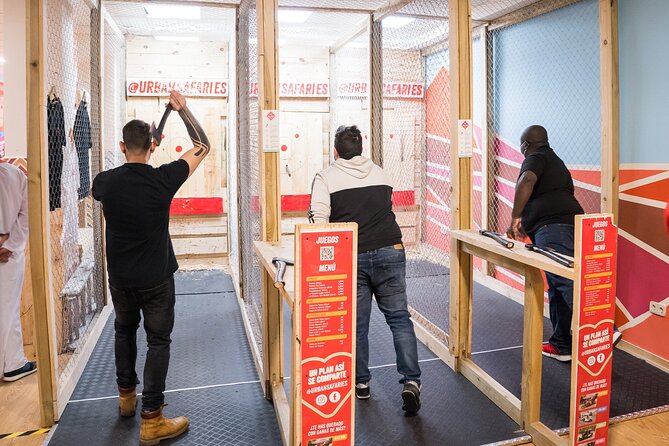Axe Throwing 1 hour session - Price value: about $21.78 per person