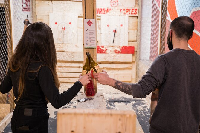 Axe Throwing 1 hour session - What happens when the session starts: safety, then technique