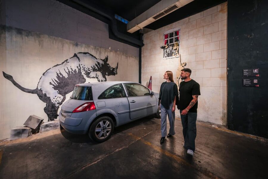 Banksy Museum Madrid: Entrance Ticket - The role of a guide: when Claudia-style explanations help