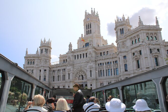 Big Bus Madrid Panoramic City Tour - Riding Madrid After Dark from Neptune Fountain