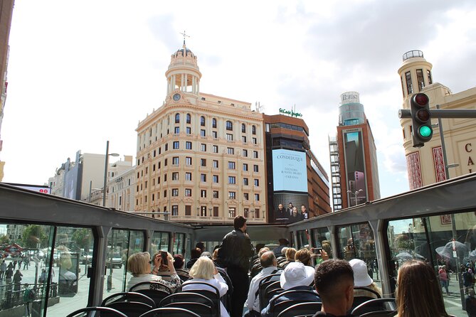 Big Bus Madrid Panoramic City Tour - Royal Palace Views, Templo de Debod, and Plaza de España Angles