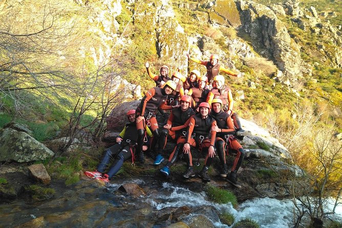 Canyoning Adventure in Madrid National Park with Transport - Rappels and slides when you’re not a pro