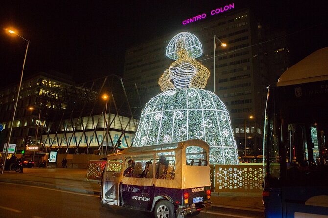 Christmas Lights Tour of Madrid in Eco Tuk Tuk Private - Why an eco tuk tuk fits Madrid’s Christmas lights so well