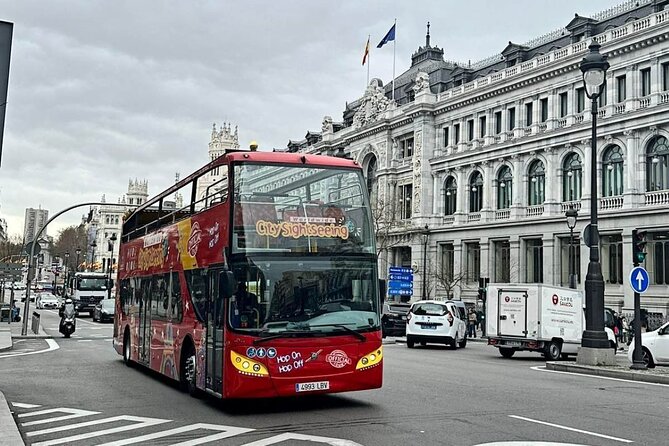 City Sightseeing Madrid Panoramic Bus Tour - Madrid in 90 minutes: 360-degree views from the Red and Green routes