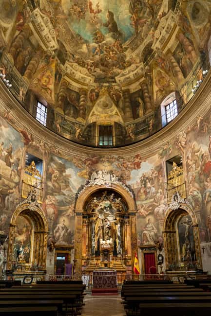 Combined admission to San Antonio de los Alemanes and the Monastery of San Plácido - San Antonio de los Alemanes: a Baroque room that guides your eyes