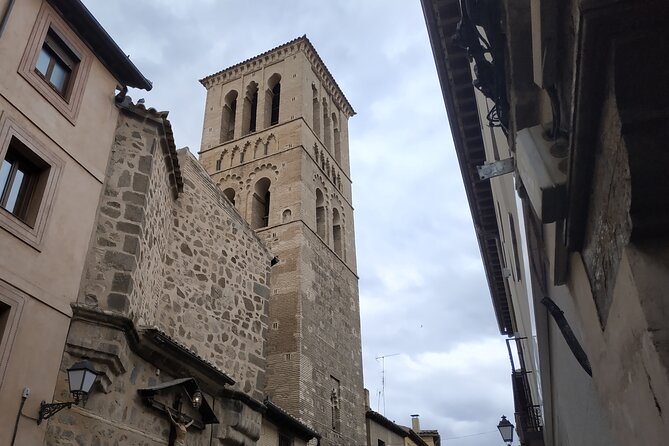 Day Tour to Chinchón, Aranjuez and Toledo from Madrid - Toledo Cathedral and the Mirador del Valle views across the Tagus