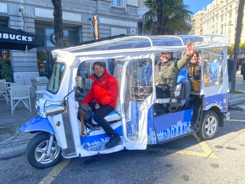 Effortless Madrid Historic Sights Tour by Electric Tuk-Tuk - Price and Value: $139 for a Private Group Up to 4