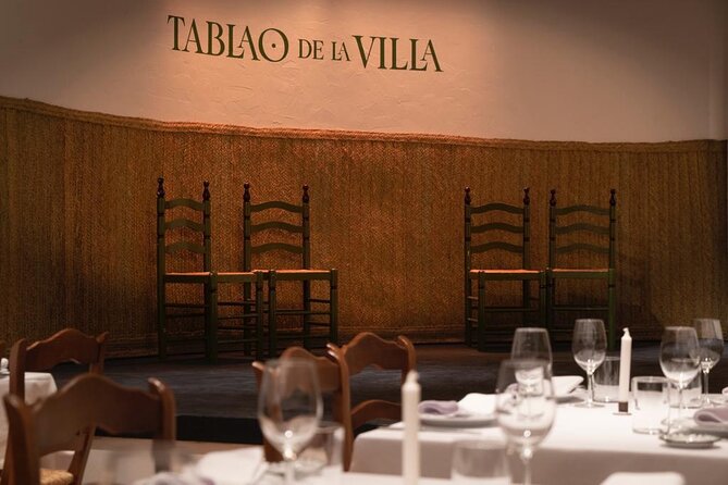Flamenco Show at the Tablao de la Villa Madrid - Staff, Service, and Names You Might Hear