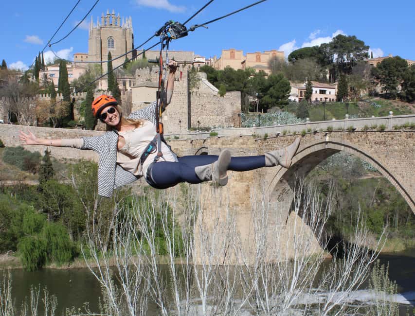 Fly Over Toledo: Urban Zipline over Tagus River - Quick hits before you fly
