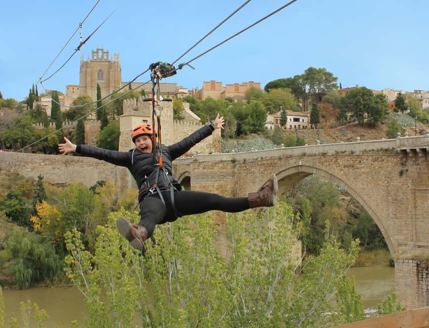 Fly Over Toledo: Urban Zipline over Tagus River - Finding the Vintage Red Van meeting point in Toledo