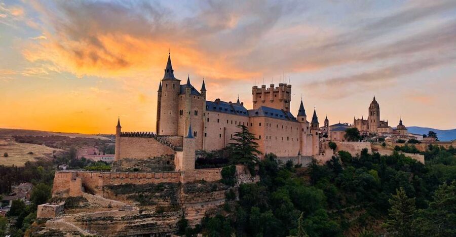 From Madrid: Avila, Segovia & Toledo Private Tour - Segovia: the 2000-year-old aqueduct, Alcázar fortress, and two wall-and-cathedral moments