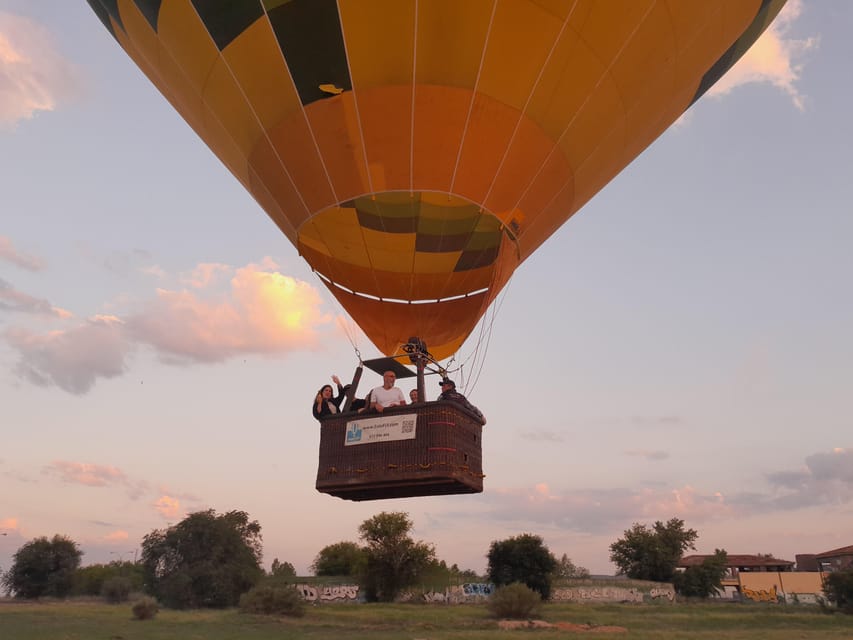 From Madrid: Hot Air Balloon over Toledo - From Madrid to Toledo: how the day stays manageable