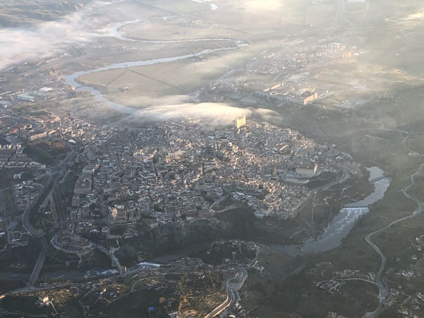 From Madrid: Hot Air Balloon over Toledo - The campsite stop: Champagne tasting and tapas that keep the vibe relaxed