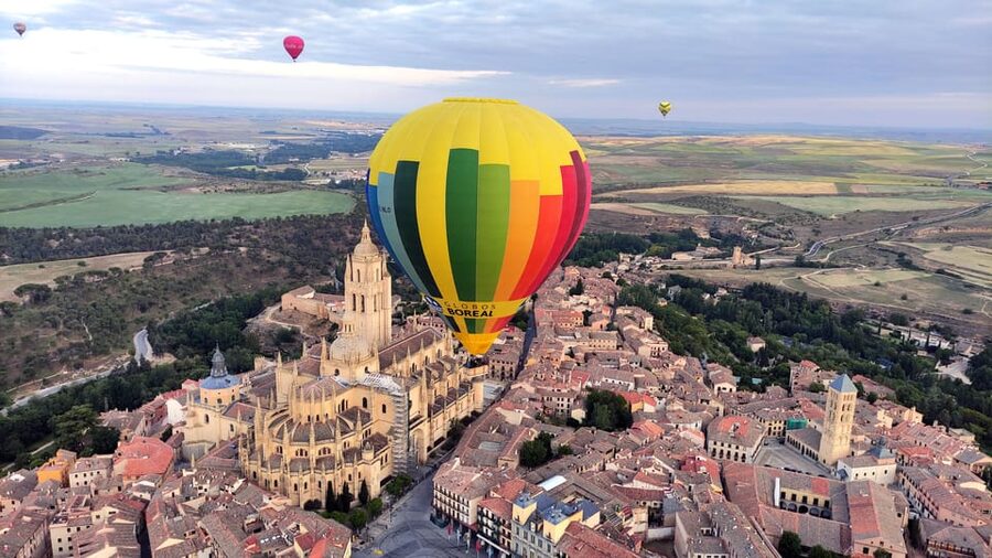 From Madrid: Hot Air Balloon Ride in Segovia with Pickup - Getting Ready in Segovia: Safety Briefing and First Contact With the Balloon