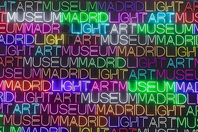 General Entry Museo De La Luz Madrid - 13 Rooms of Lightart: what to expect step by step