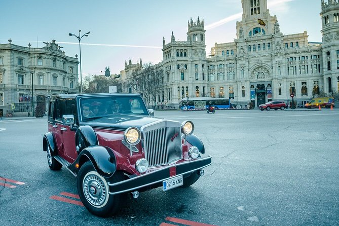 Historic and Modern Madrid by Classic Car Private Tour - The Prado to Puerta de Alcalá stretch: first hits of Madrid grandeur