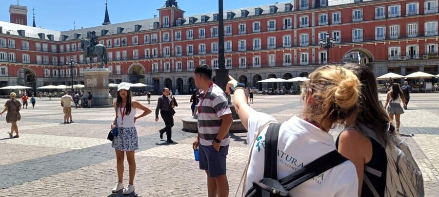 Madrid: 1.5-Hour City Highlights Guided Walking Tour - Plaza de Santa Ana and the Congress of Deputies: City Life Meets Government