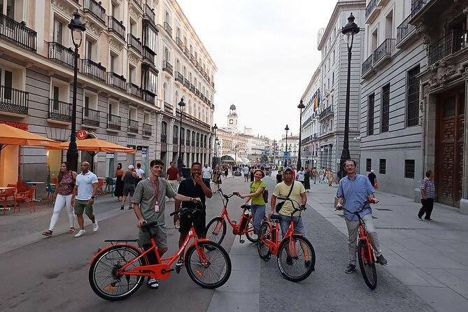 Madrid 2.5 Hour Historical Tour by Bike or E Bike - Safety, traffic, and comfort in a real city ride