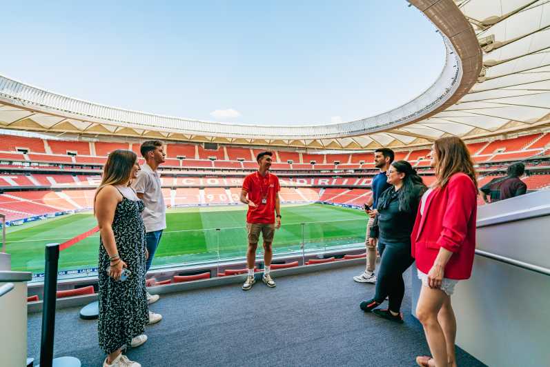 Madrid: Atlético de Madrid Stadium Entry - Locker rooms, press area, and the presidential box