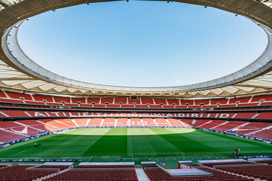 Madrid: Atlético de Madrid Stadium Entry - Photo-corner upgrade: when the best angles are worth the add-on