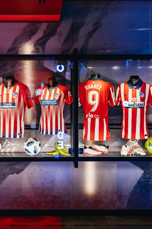 Madrid: Atlético de Madrid Stadium Entry - Tunnel to the pitch: what it feels like when you’re facing the game