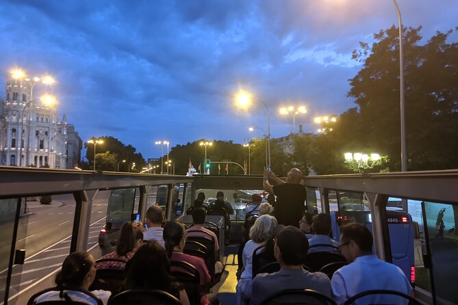 Madrid Big Bus Night Tour - What the live guide really adds (and when it can fall flat)