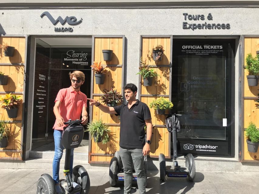 Madrid: City and El Retiro Segway Tour - Retiro Park time: city and nature in one loop