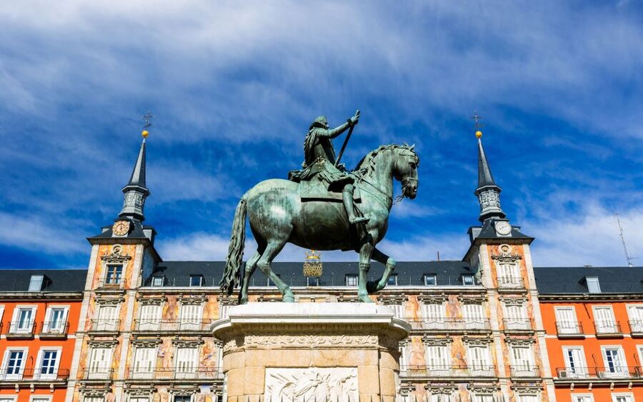 Madrid: City Highlights Guided Walking Tour - Plaza de España and Cervantes: Madrid’s grand stage