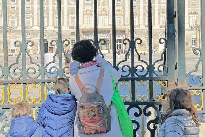 Madrid City Highlights Private Tour for kids and families - Puerta del Sol: switching from old Madrid to modern-day Madrid
