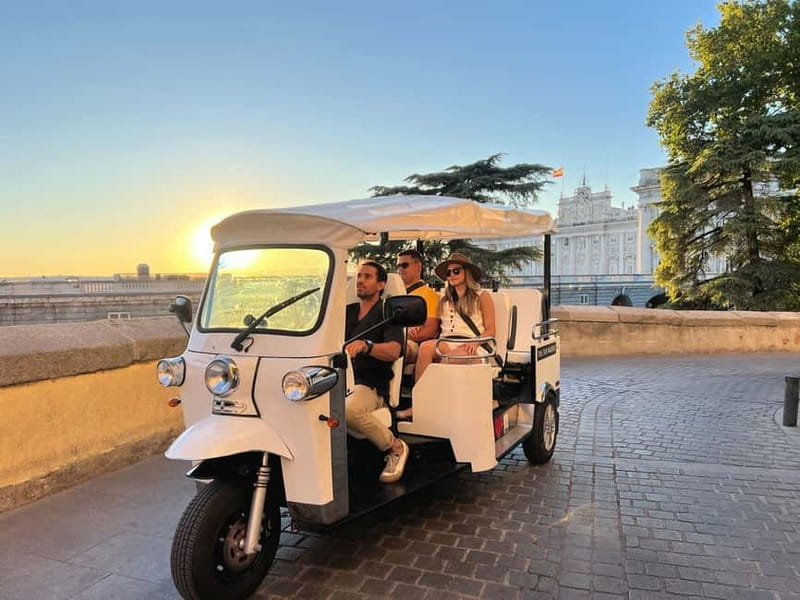 Madrid: Discover the City by Private Electric Tuk Tuk - Plaza Mayor to San Miguel: seeing the center’s texture up close