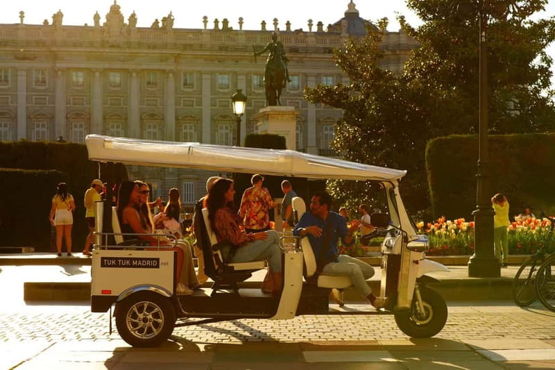 Madrid: Discover the City by Private Electric Tuk Tuk - Puerta de Alcalá, Retiro Park, and the Cibeles loop that ties it together