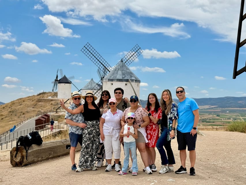 Madrid: Don Quixote de la Mancha Windmills & Toledo Tour - Toledo Old Town: choose tasting, then explore for 2.5 hours