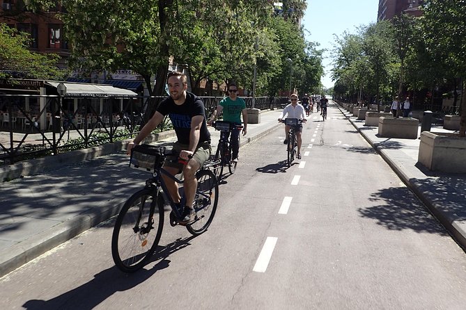 Madrid E-Bike Small Group Tour - Templo de Debod: viewpoint energy and Guadarrama sunset potential