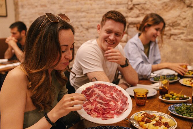 Madrid Food Walking Tour with Tapas and Vermouth - Starting at Plaza de los Carros: find the yellow sign and get moving