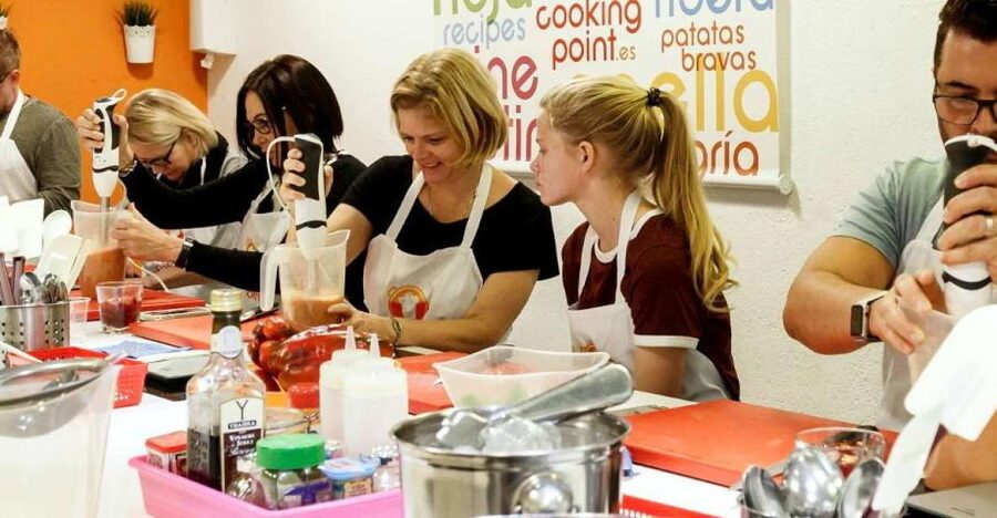 Madrid: Half-Day Spanish Cooking Class - Your tapas menu: five savory bites plus Catalan crème
