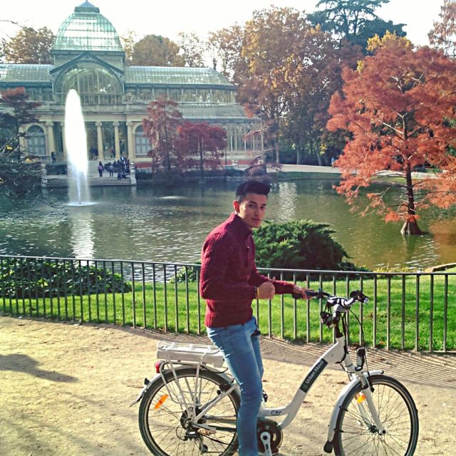 Madrid: Literary Quarter & Retiro Park Electric Bike Tour - Leaving the park toward central Madrid: Alcala Gate, Cibeles, Puerta del Sol
