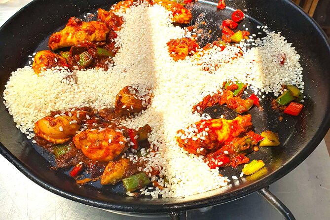 Madrid: Paella & Sangria Classes- Seafood, Chicken & Vegan option - Why the recipes matter for value (and for not wasting the money)