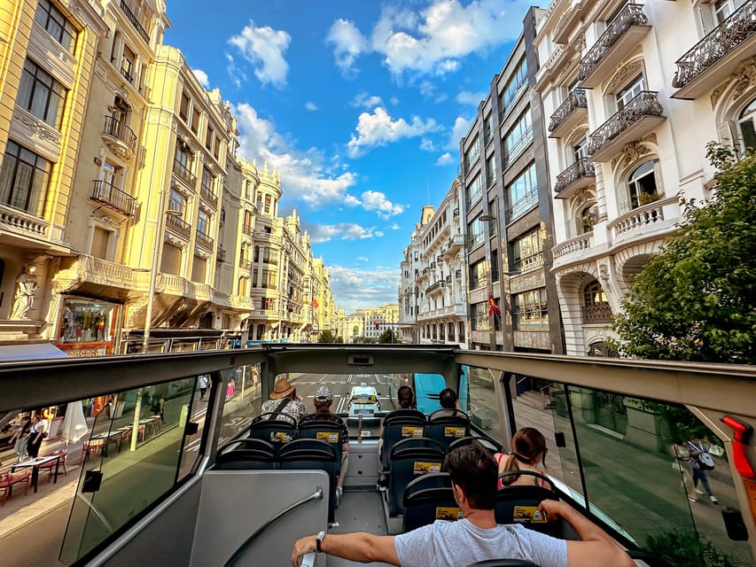 Madrid: Panoramic Open-Top Bus Day or Night Tour with Guide - The Bilingual Live Guide: How the Commentary Keeps You Oriented