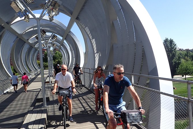 Madrid Parks & Riverside Bike Tour - Lago de Casa de Campo and Templo de Debod: photo stops with meaning