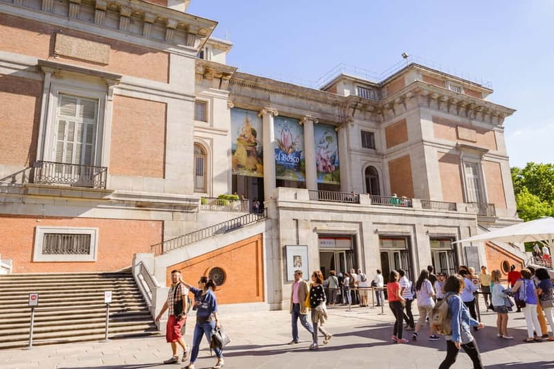 Madrid: Prado Museum Entry Ticket - Where to enter: Entrance 4 by Puerta de los Jerónimos