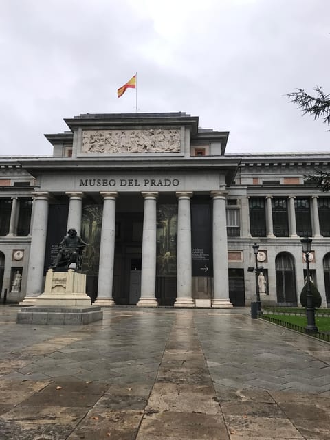 Madrid: Prado Museum Private Tour - Where You Meet: Goya’s Monument to Prado Entrance