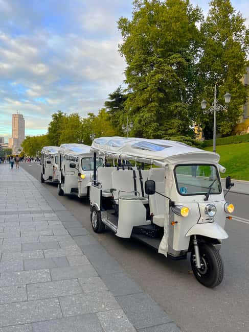 Madrid: Private Tuk Tuk Tour with Expert Guide and Panoramic Views - Electric Tuk-Tuk Comfort: Why This Ride Makes Madrid Click