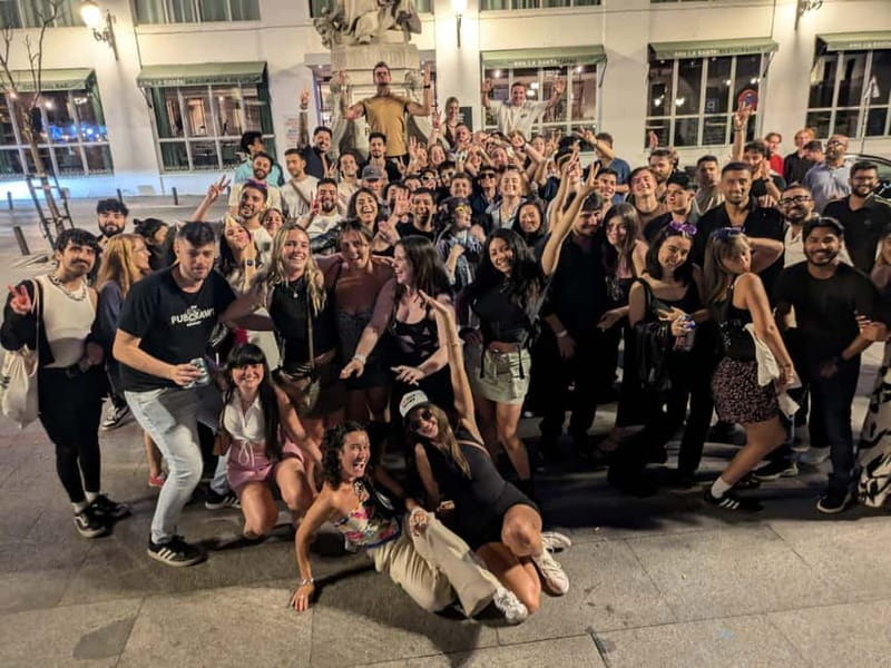 Madrid: Pub Crawl & Club Tour - Shots, Deals, and Cover Fees: The Value Math of $14