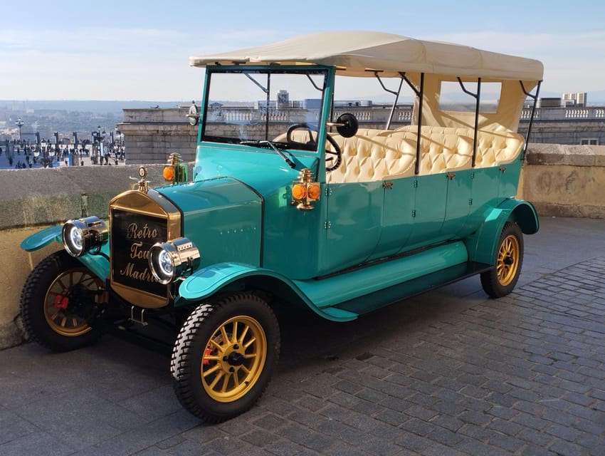 Madrid Retro Tour 120 min, old town, modern Madrid + surprise destination - Key things to know before you go