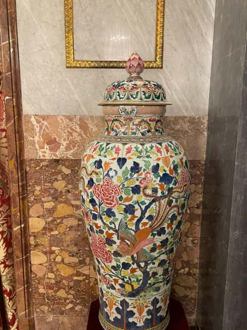 Madrid: Royal Palace Guided Tour with Entry Ticket - Throne Room and the Gasparini chamber: where taste becomes architecture