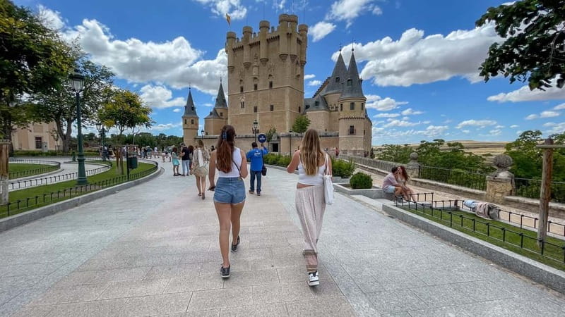 Madrid: Segovia & Ávila Full Day with Alcázar & Wall Tickets - Segovia’s Roman Aqueduct: That Skyline Icon Comes First